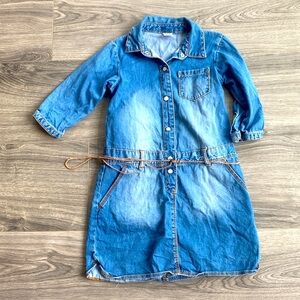 Carter’s Girl’s Quarter Sleeve Jean Dress